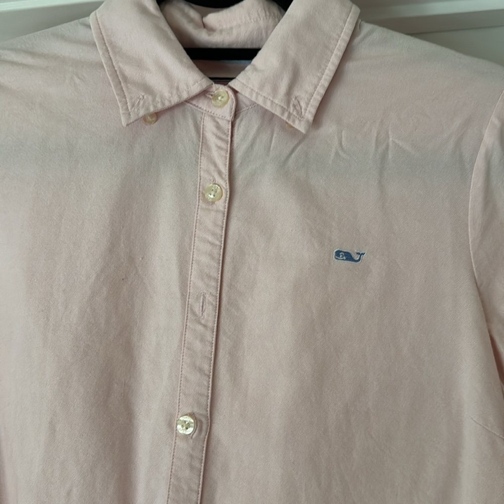 Pink Vv Button Down - image 2